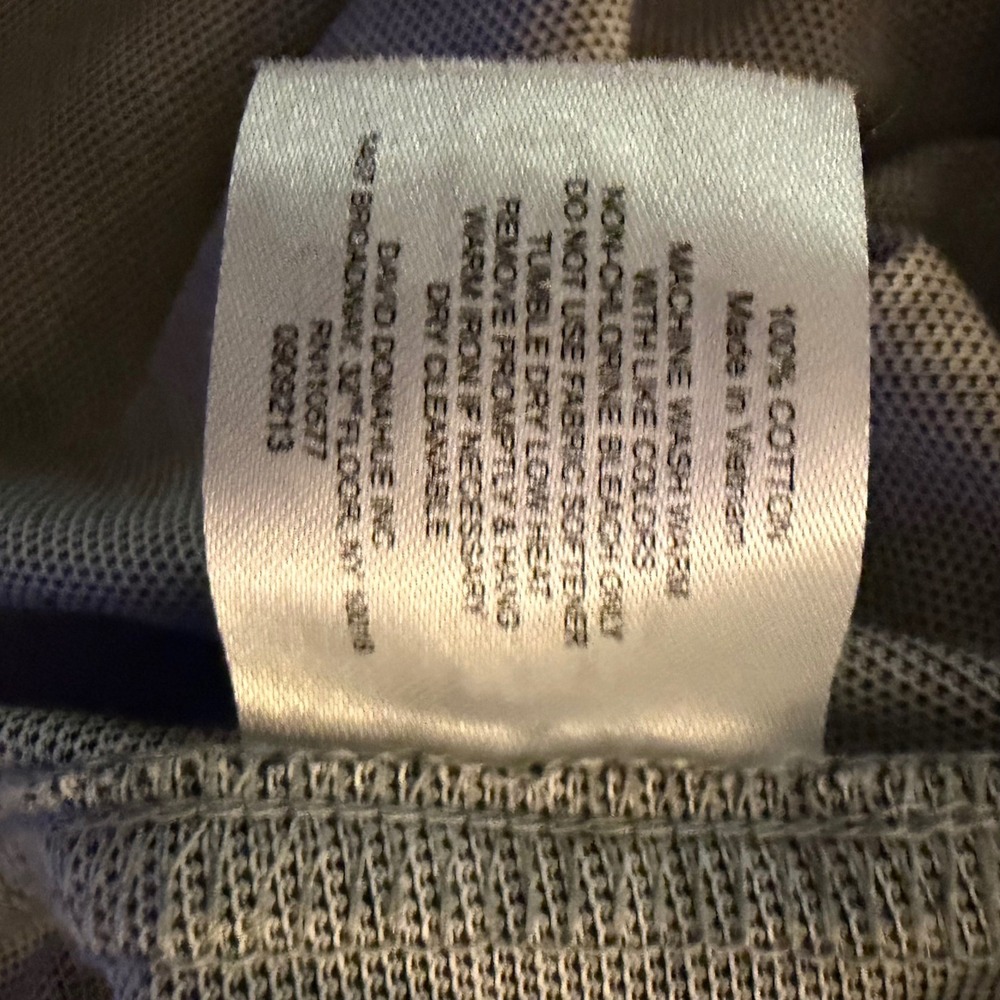 David Donahue Fusion Mens Gray Button Down Shirt Long Sleeve XL Extra Large - Picture 9 of 11